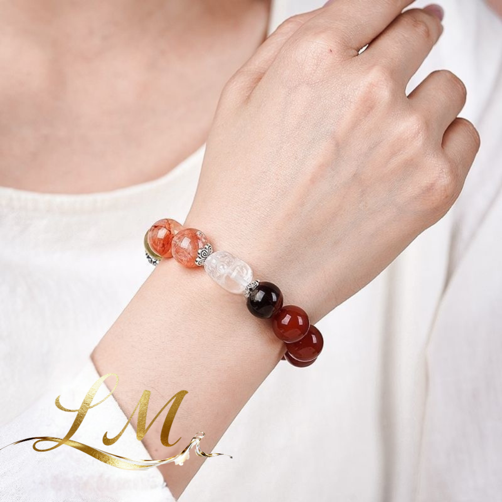 Personalized Five Elements Crystal Bracelet